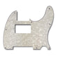 primo tele pickguard humbucker cut 3-ply white pearloid