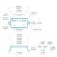 PU-6915-001 - Vintage Style 49.2mm Frame for Humbucking Pickup - Tall Legs