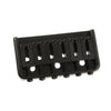 SB-5107 Non-Tremolo Bridge with Steel Saddles - Black