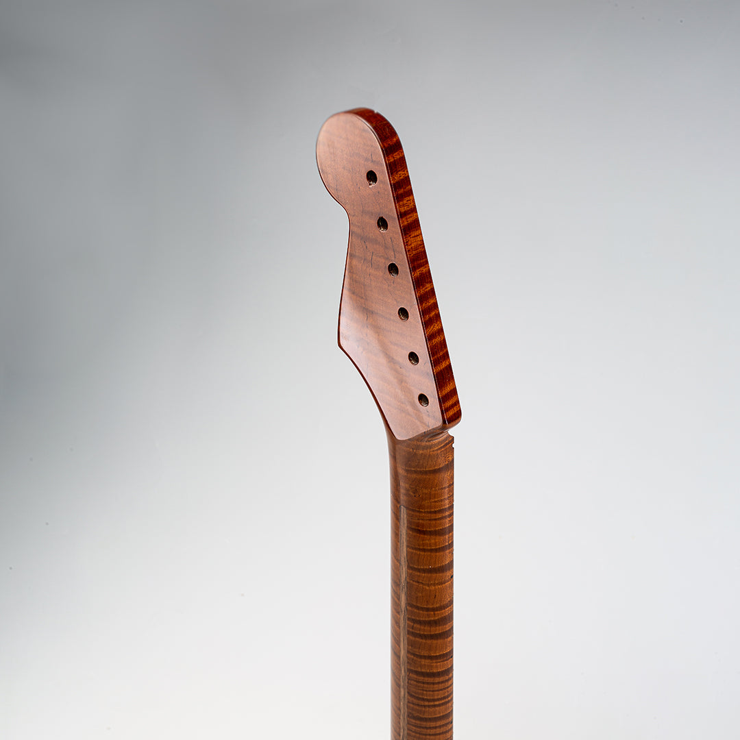 roasted flame maple premium guitar neck