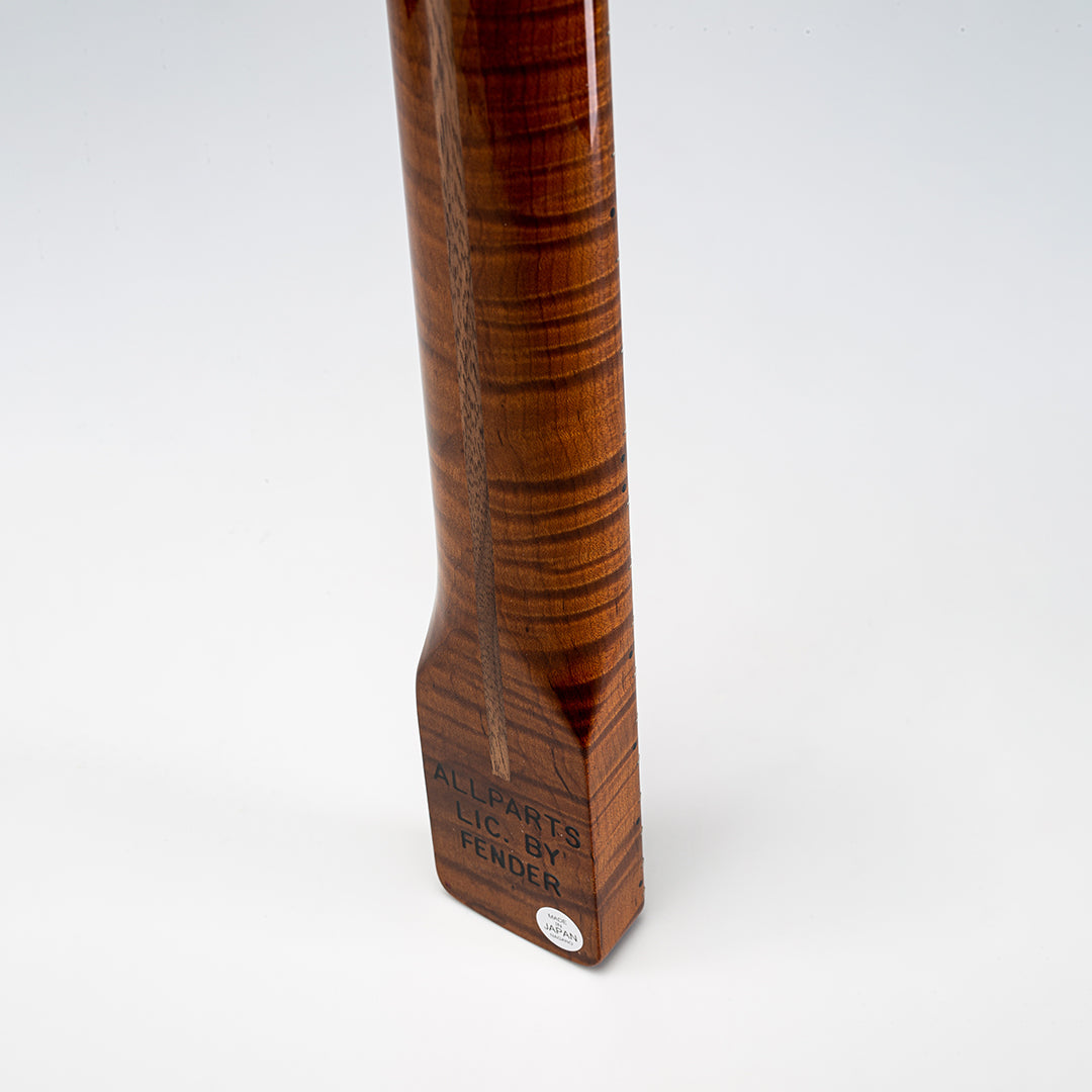 roasted flame maple premium guitar neck