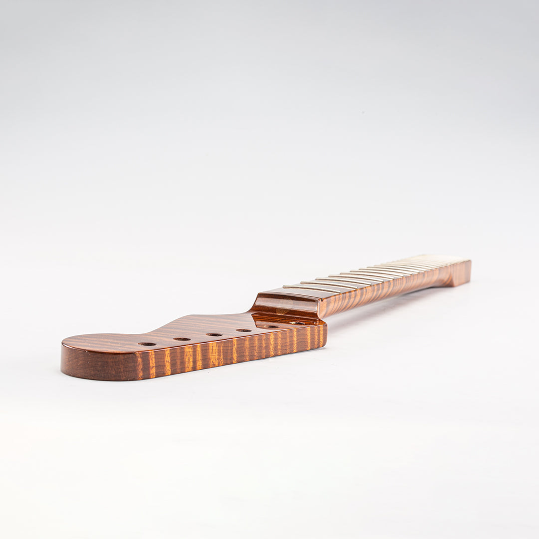 roasted flame maple premium guitar neck