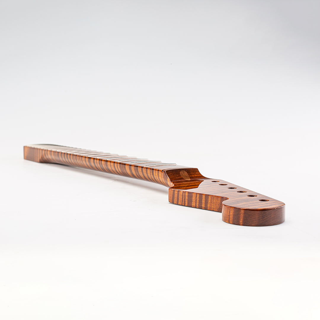 roasted flame maple premium guitar neck