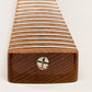 roast maple strat neck heel view