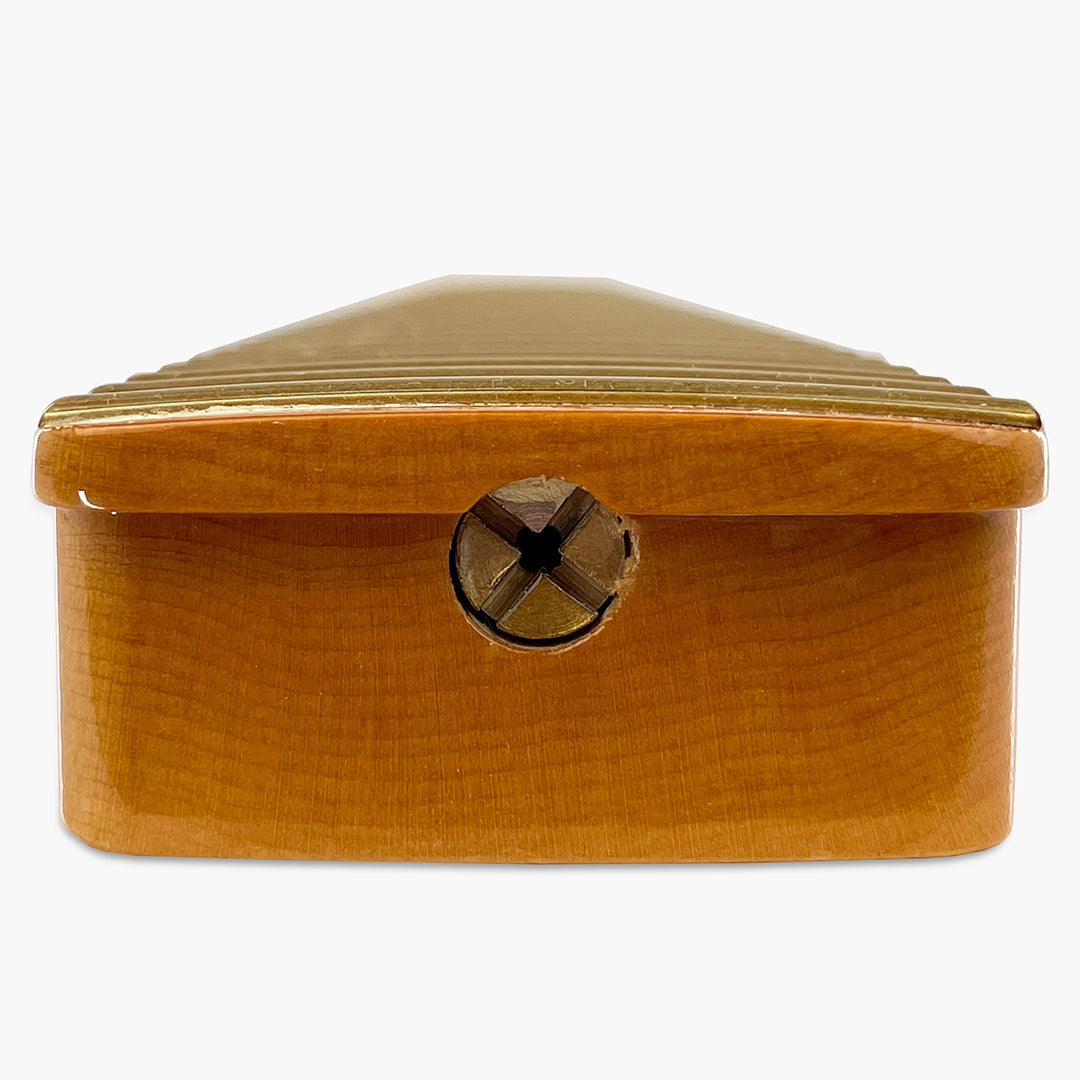 strat neck heel view maple
