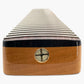 strat rosewood finished heel view