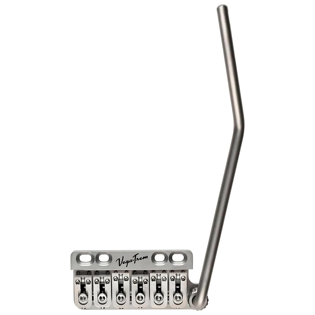 Vega-Trem VT1 Special Standard 6-Screw Trem For Stratocaster - Satin - Top view