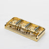 Halon - Steel Half Tele® Bridge w/ Brass Saddles - Gold