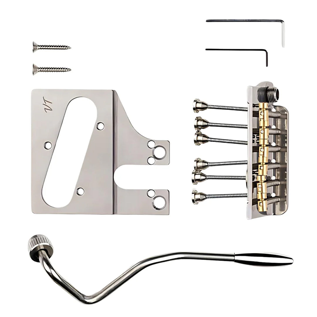 Vega-Trem VT2ND Teletrem Modern Guitar Tremolo Bridge For Tele - contents