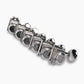 Allparts Top Lock vintage locking set view nickel
