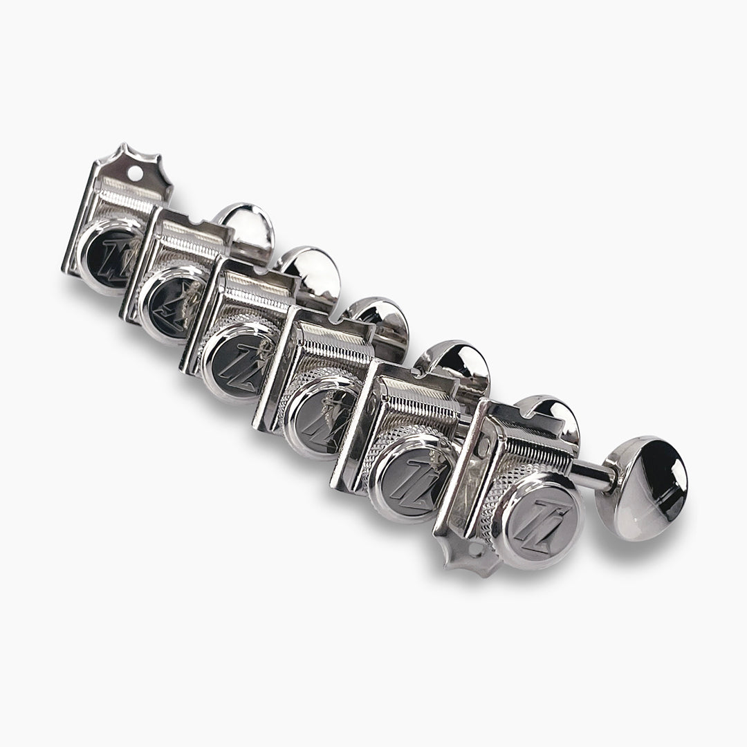 Allparts Top Lock vintage locking set view nickel