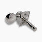 Allparts Top Lock vintage locking single rear view nickel