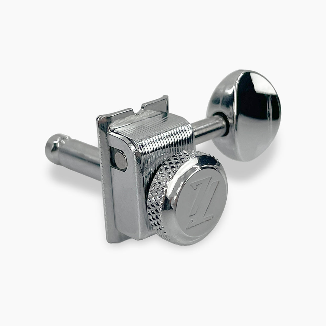 Allparts Top Lock vintage locking key single view chrome