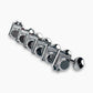 Allparts Top Lock vintage locking set view chrome