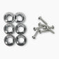 Allparts Top Lock bushings and screws chrome