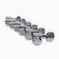 Allparts Top Lock Modern 6-in-line mini locking set view chrome