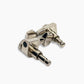 Allparts Top Lock single left and right side key back view nickel