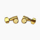 Allparts Top Lock single left and right side key view gold