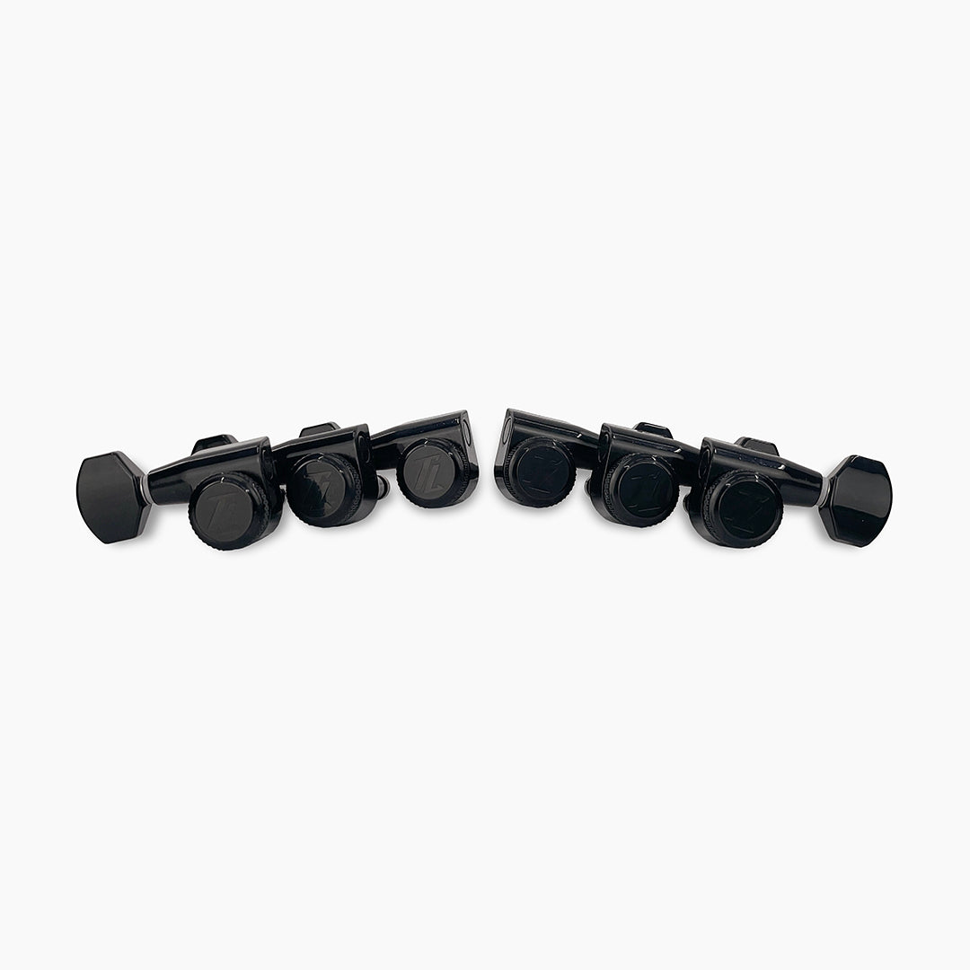 Allparts Top Lock Midsize locking 3x3 set view black