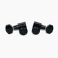 Allparts Top Lock single left and right side key view black