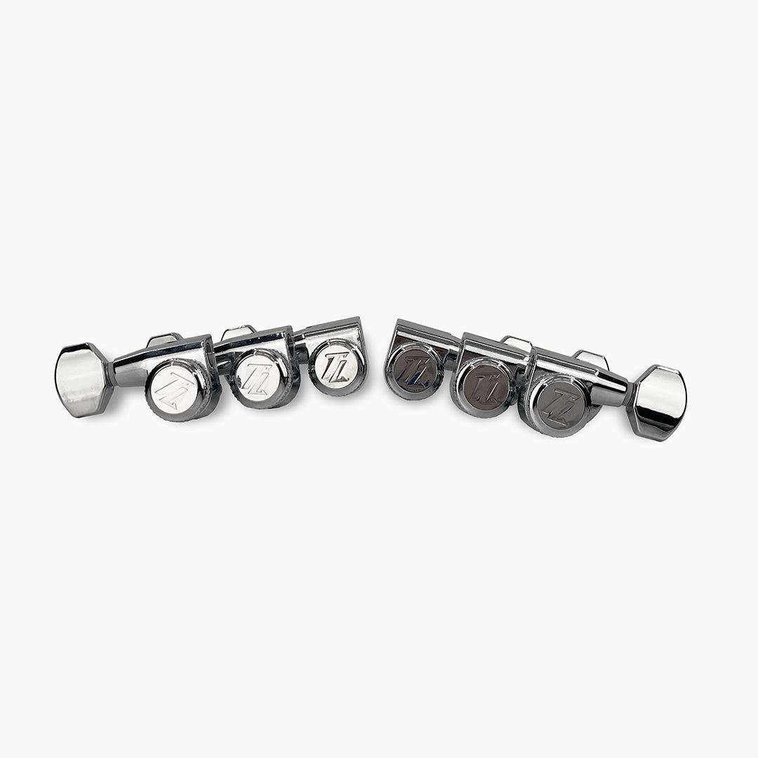 Allparts Top Lock Midsize locking 3x3 set view chrome