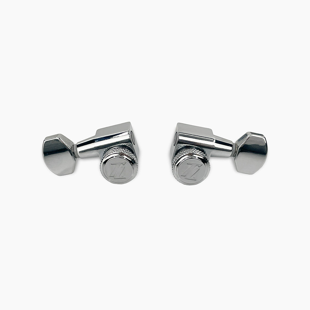 Allparts Top Lock single left and right side key view chrome