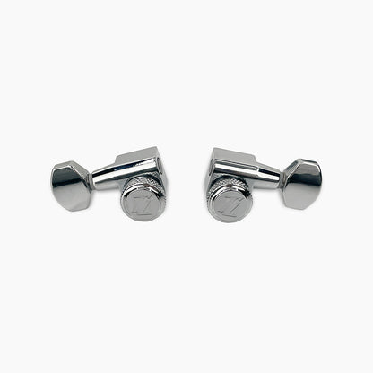 Allparts Top Lock single left and right side key view chrome