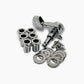 Allparts Top Lock tuner back and hardware view chrome