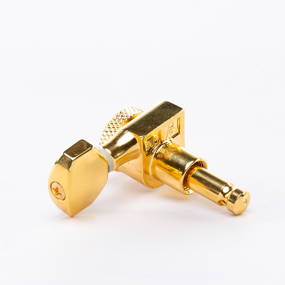 Allparts Top Lock Modern 6-in-line Mini Locking Tuning Keys - Post Gold