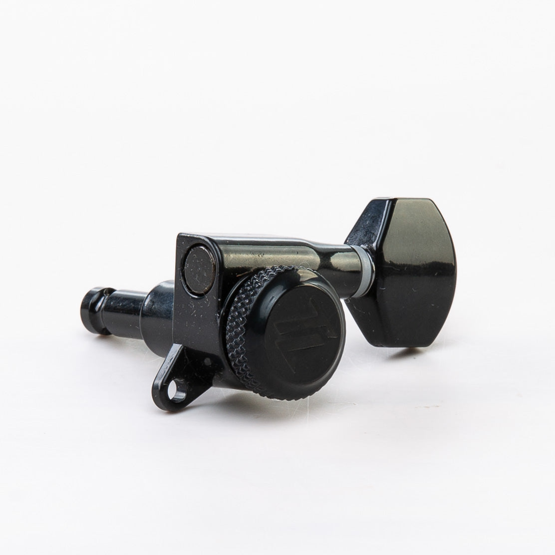 Allparts Top Lock Modern 6-in-line Mini Locking Tuning Keys - Single Black