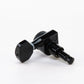 Allparts Top Lock Modern 6-in-line Mini Locking Tuning Keys - Post Black