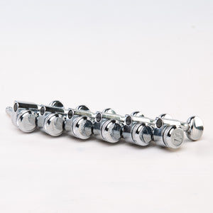 Allparts Top Lock Modern 6-in-line Mini 2-pin Locking Tuning Keys - Set