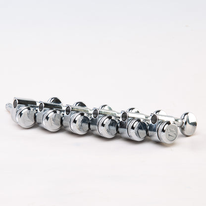 Allparts Top Lock Modern 6-in-line Mini 2-pin Locking Tuning Keys - Set
