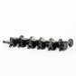 Allparts Top Tier  6 in-line keys set view black