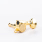 Allparts Top Tier 3x3 single key front view gold