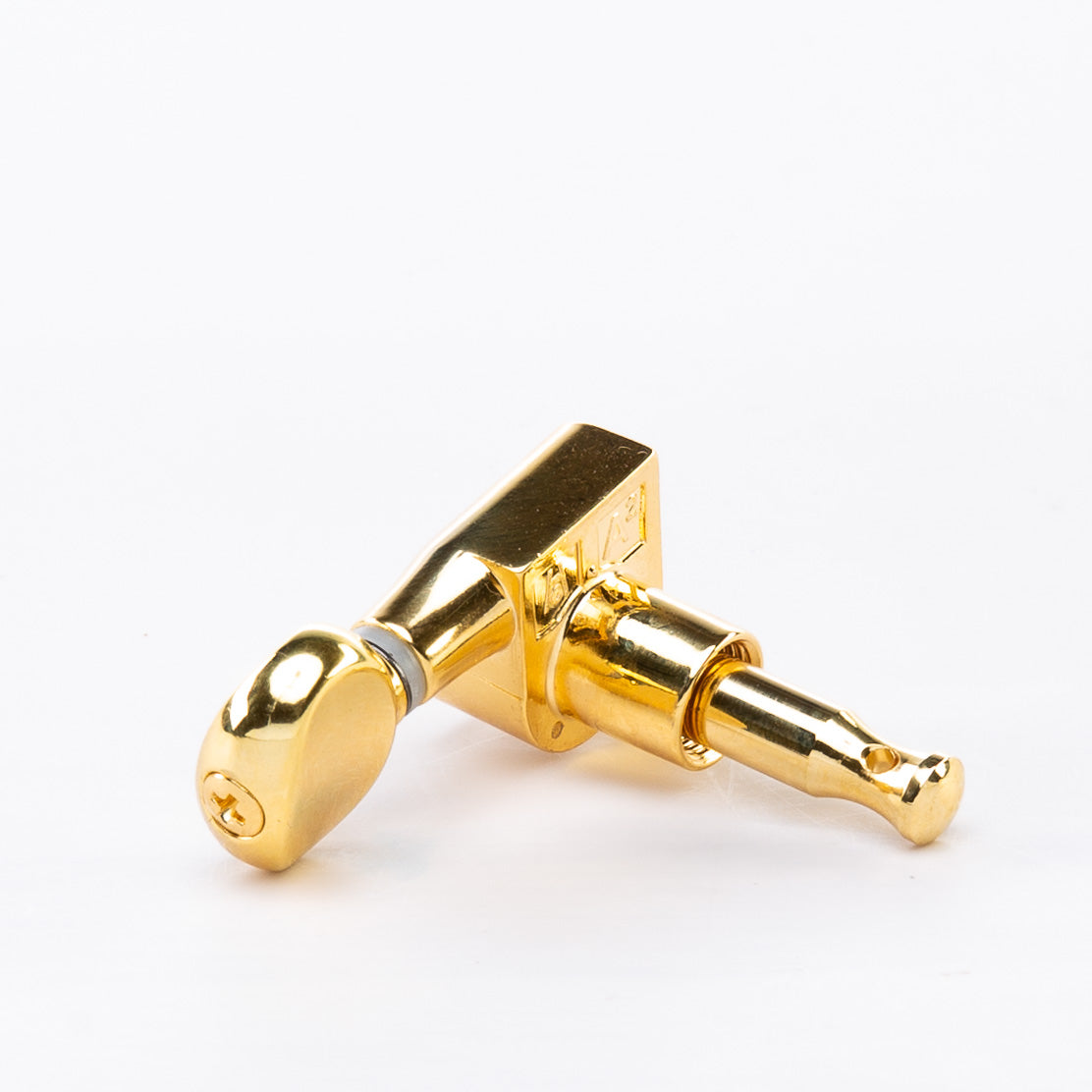 Allparts Top Tier 3x3 single key back view gold