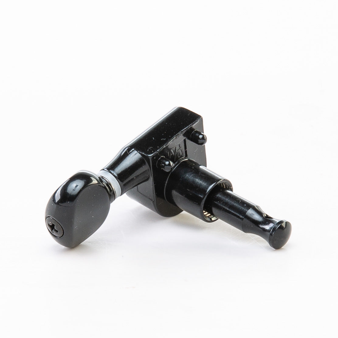 Allparts Top Tier Modern mini keys 6 in line single key back view black