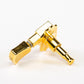 Allparts Top Tier vin mod 3x3 keys w/ keystone button single back view gold