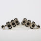 Allparts Top Tier vin mod 3x3 keys w/ oval button set view nickel