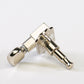 Allparts Top Tier vin mod 3x3 keys w/ oval button single back view nickel