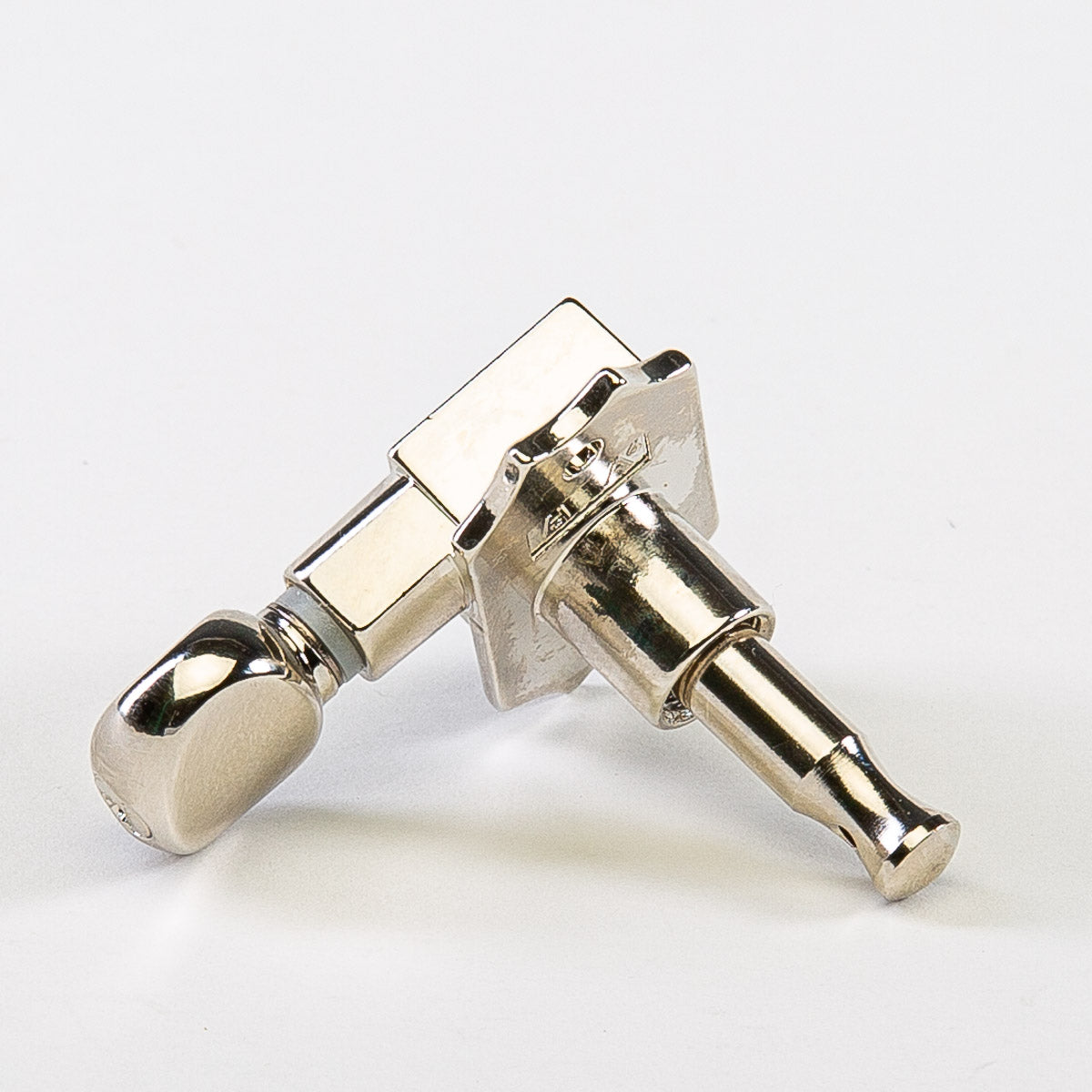 Allparts Top Tier vin mod 3x3 keys w/ oval button single back view nickel