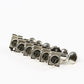 Allparts Top Tier 6 in-line keys w/ oval button set view nickel 