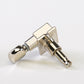 Allparts Top Tier 6 in-line keys w/ oval button single back view nickel