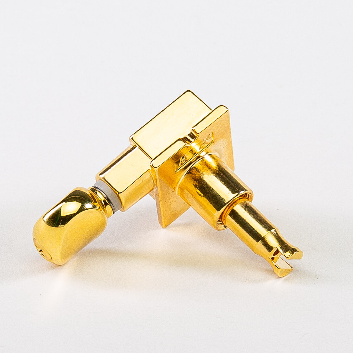 Allparts Top Tier 6 in-line keys w/ oval button single back view gold
