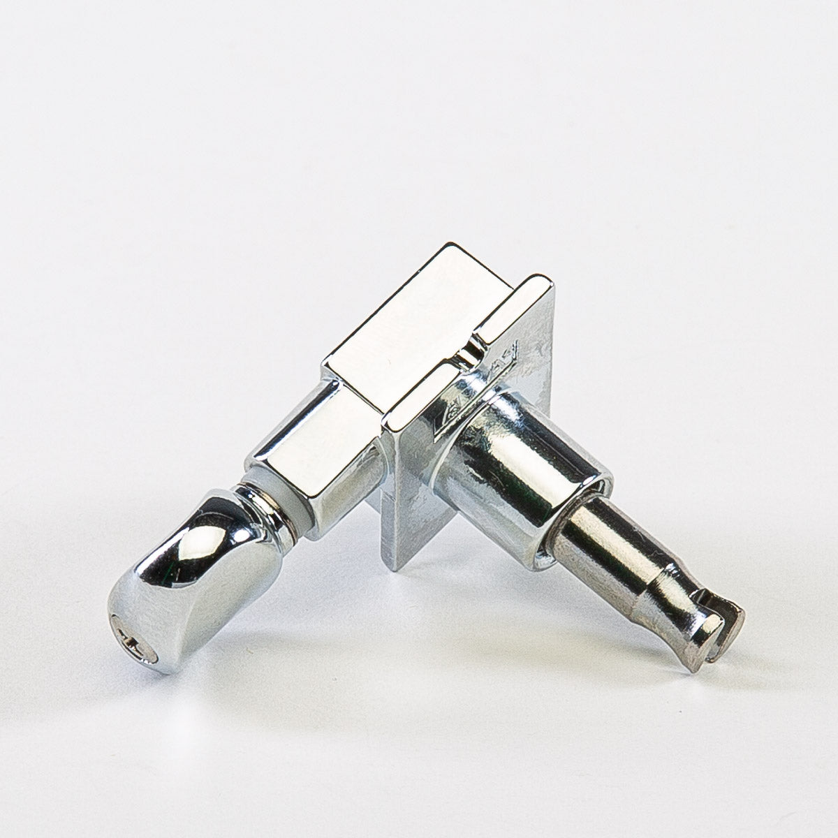 Allparts Top Tier 6 in-line keys w/ oval button single back view chrome