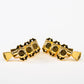 Allparts Top Lock 3x3 locking keys with keystone button set gold