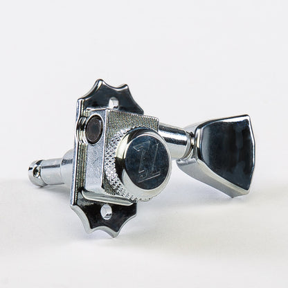 Allparts Top Lock 3x3 locking keys with keystone button single chrome