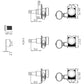 Allparts Top Lock Vin-Mod 6-in-line Locking Tuning Keys Line Drawing