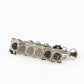 Allparts Top Tier 6 in-line staggered post keys w/ oval button set view nickel