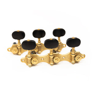 Gotoh Premium Classical Tuners, Matte Gold with EN Button